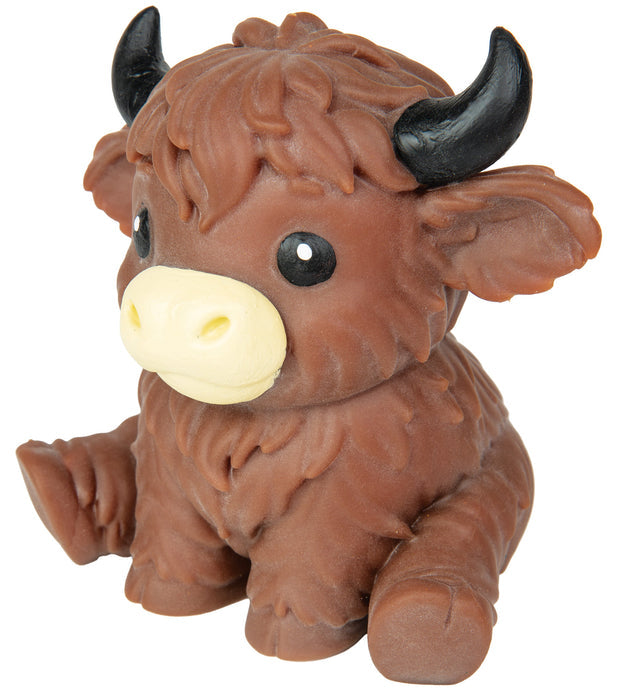 Jumbo Highland Cow Squishy | Large Sensory Stress Toy
