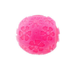 Schylling NeeDoh Fuzzball pink Flower Power sensory squishy