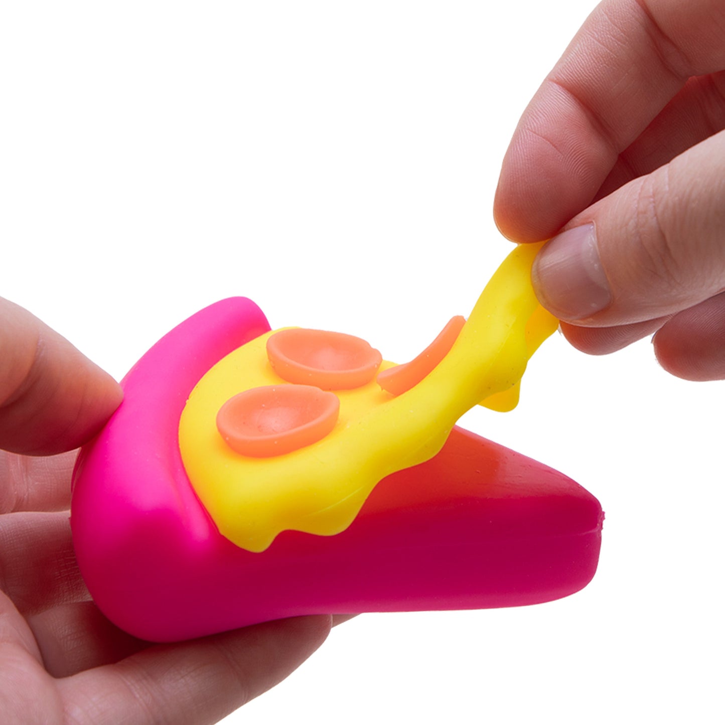 Authentic Schylling NeeDoh Squeezza – Squishy Pizza Slice Sensory Fidget Toy