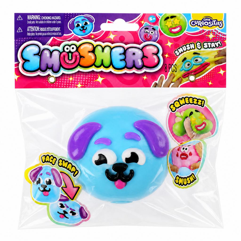 Authentic ORB Smushers Squishy Toy | Assorted Mystery Character