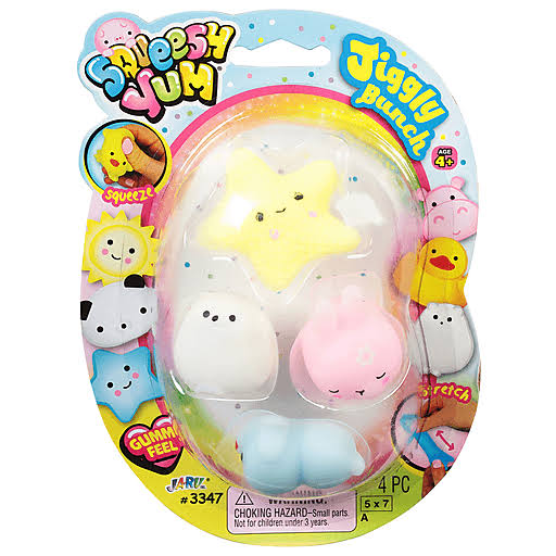 Jiggly Bunch - 1 pack of four