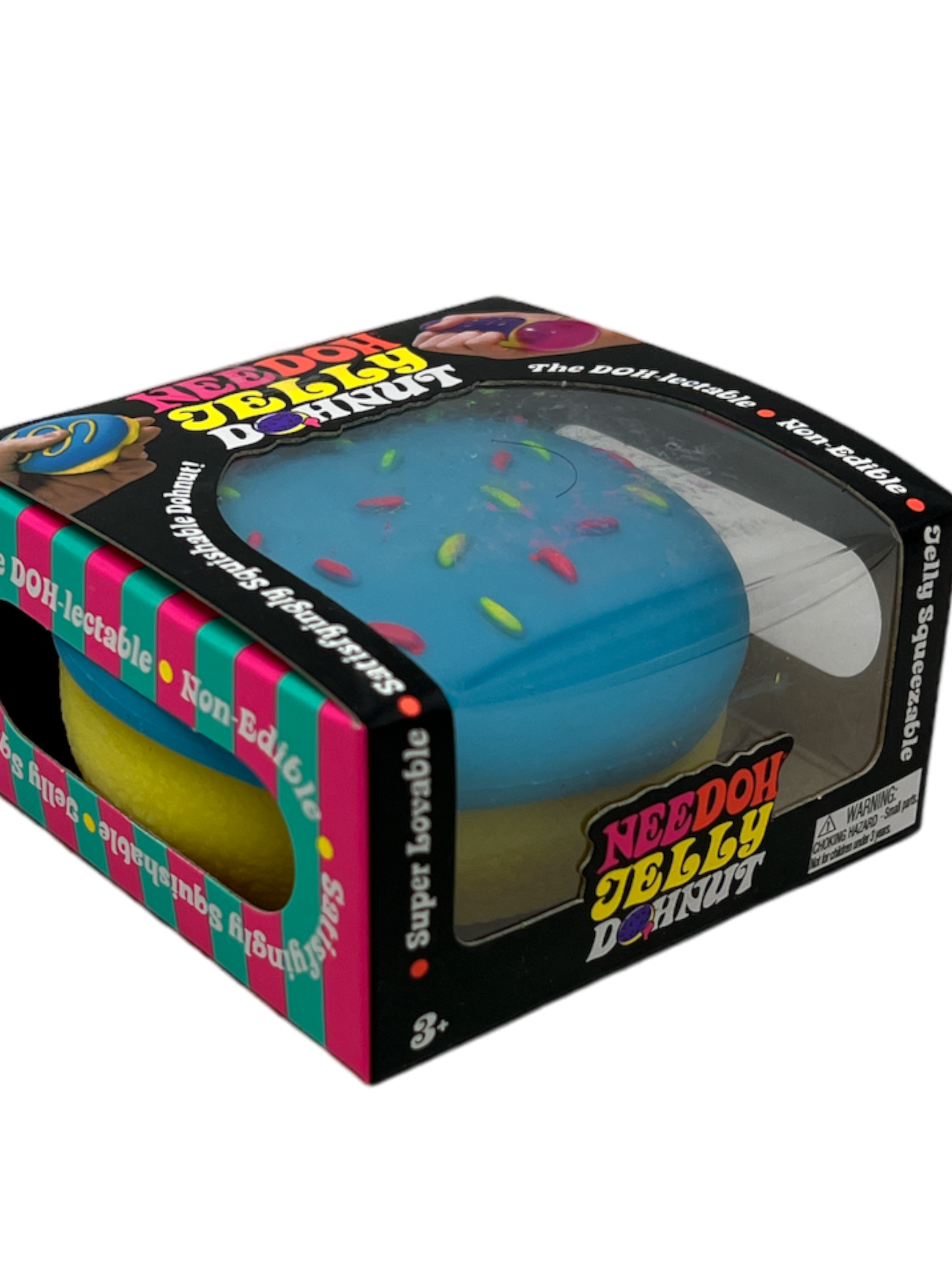 Authentic Schylling NeeDoh Jelly Dohnut – Jelly-Filled Sensory Squishy