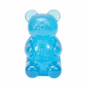 Blue NeeDoh Gummy Bear squishy sensory toy by Schylling