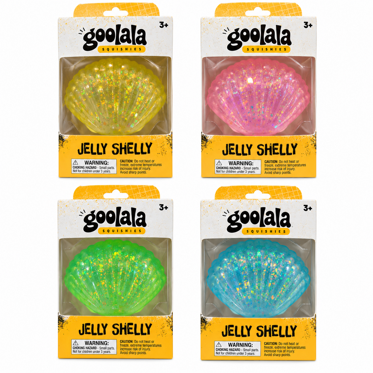 Goolala Jelly Shelly Squishy – Seashell Sensory Toy