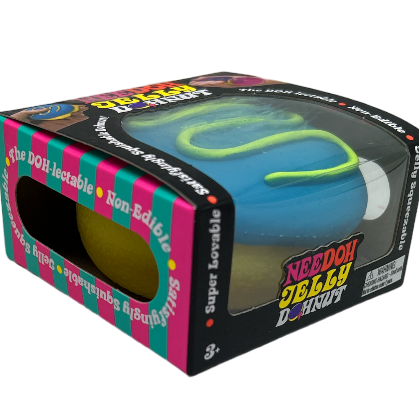 Authentic Schylling NeeDoh Jelly Dohnut – Jelly-Filled Sensory Squishy