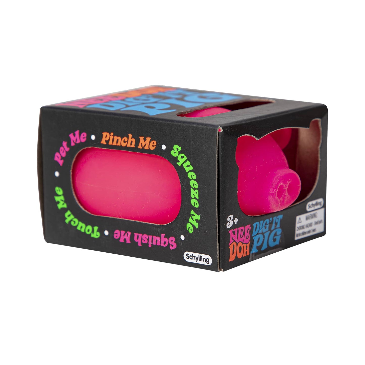 Authentic Schylling NeeDoh Dig’ It Pig – Pig Sensory Squishy