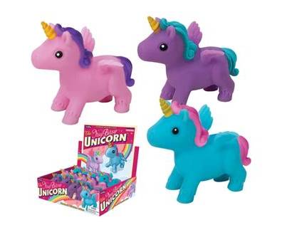 Authentic Schylling® Itsy Bitsy Unicorn - stretchy squeezy sold in various colors pk 1