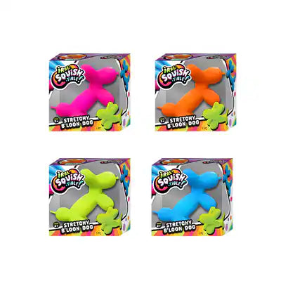 Stretchy Irre-Squish-tible! B'Loon Dog - 1 in Random Color