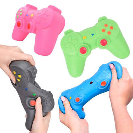 Jumbo Squeeezy Game Controller squishy sensory fidget stress toy in assorted colors