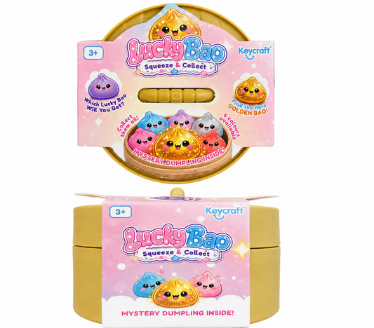 Mini Lucky Bao Bun mystery dumpling sensory squishy fidget toy