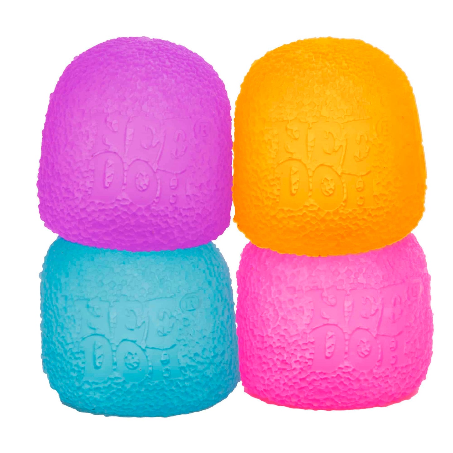 NeeDoh Gumdrop by Schylling super solid sensory squishy toys in multiple colors