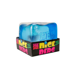 NeeDoh Nice Berg by Schylling giant blue Nice Cube sensory squishy toy