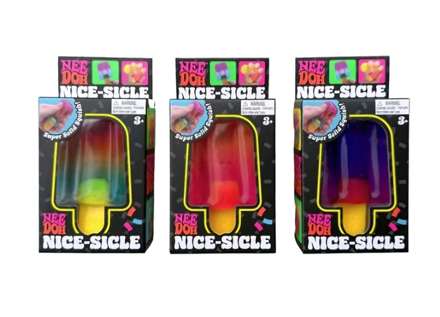 Shop authentic NeeDoh Nice-sicle by Schylling at Hucklepuff Ranch. A popsicle-shaped sensory squishy and fidget