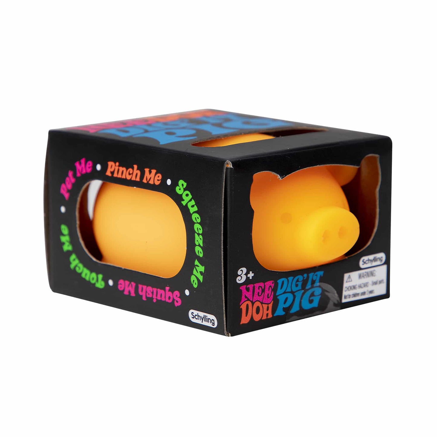 Authentic Schylling NeeDoh Dig’ It Pig – Pig Sensory Squishy