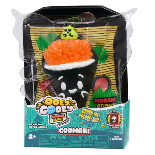 OOEY GOOEY Mooshi Sushi Goomaki Squishy