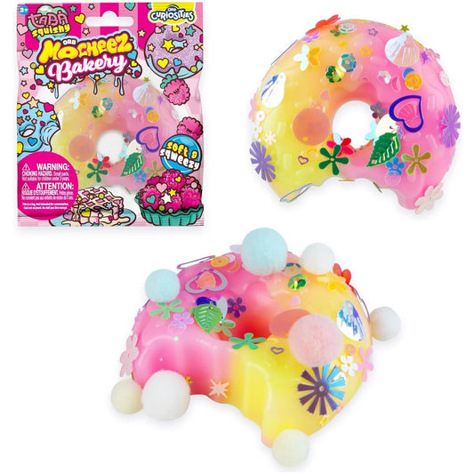 ORB Mocheez Bakery Donut Taba squishy toy with soft donut-shaped sensory design