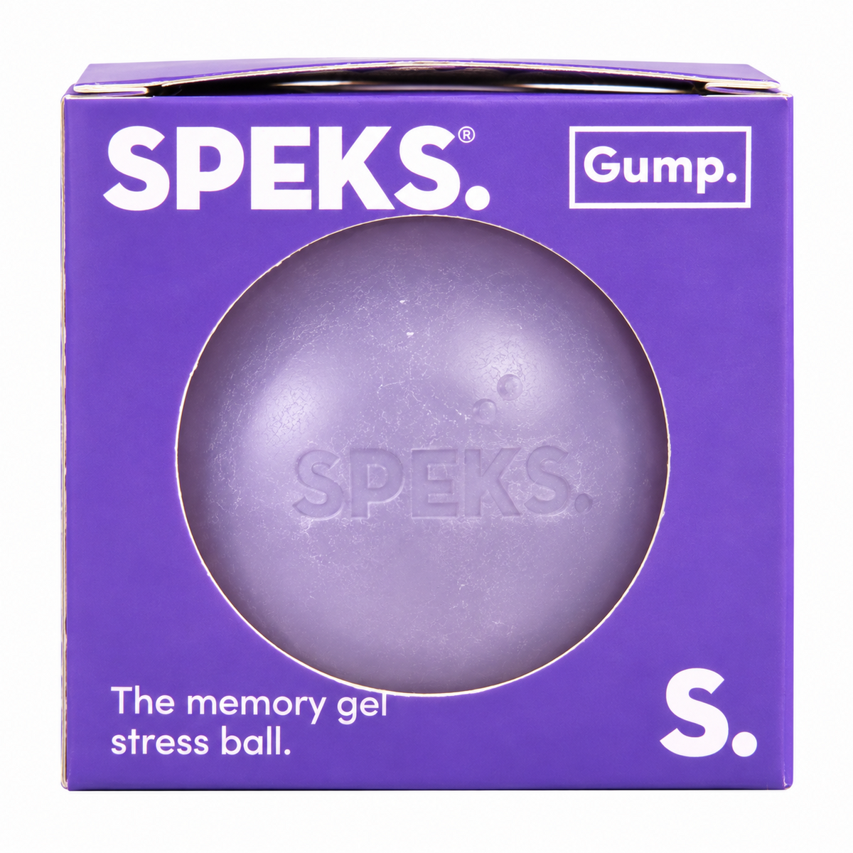 Speks Gump Ball memory gel squishy stress ball in Mist