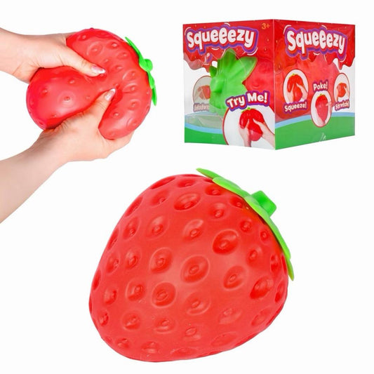 Jumbo Strawberry Squish Toy