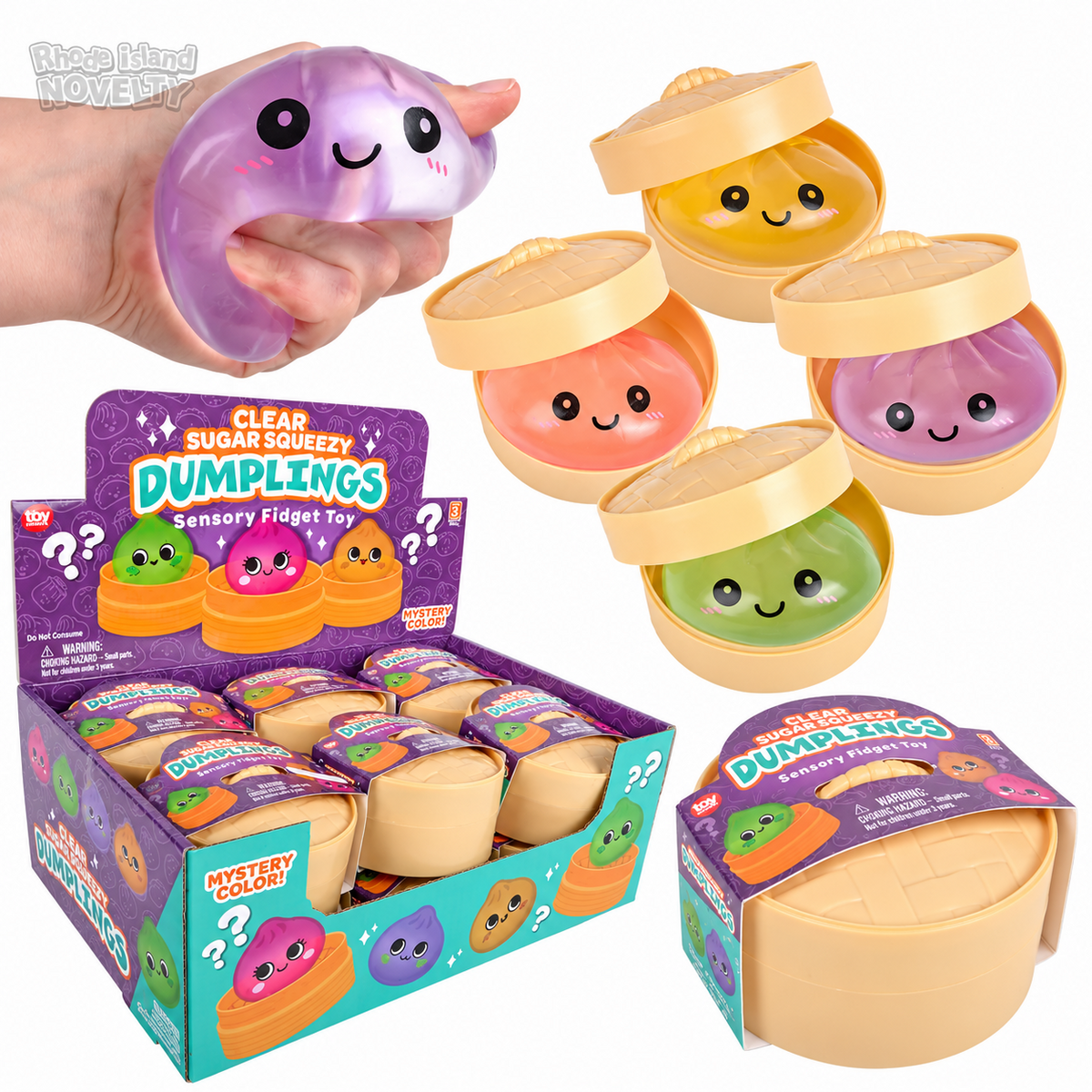 The Toy Network Maltose Sugar Squeezy Surprise Dumpling