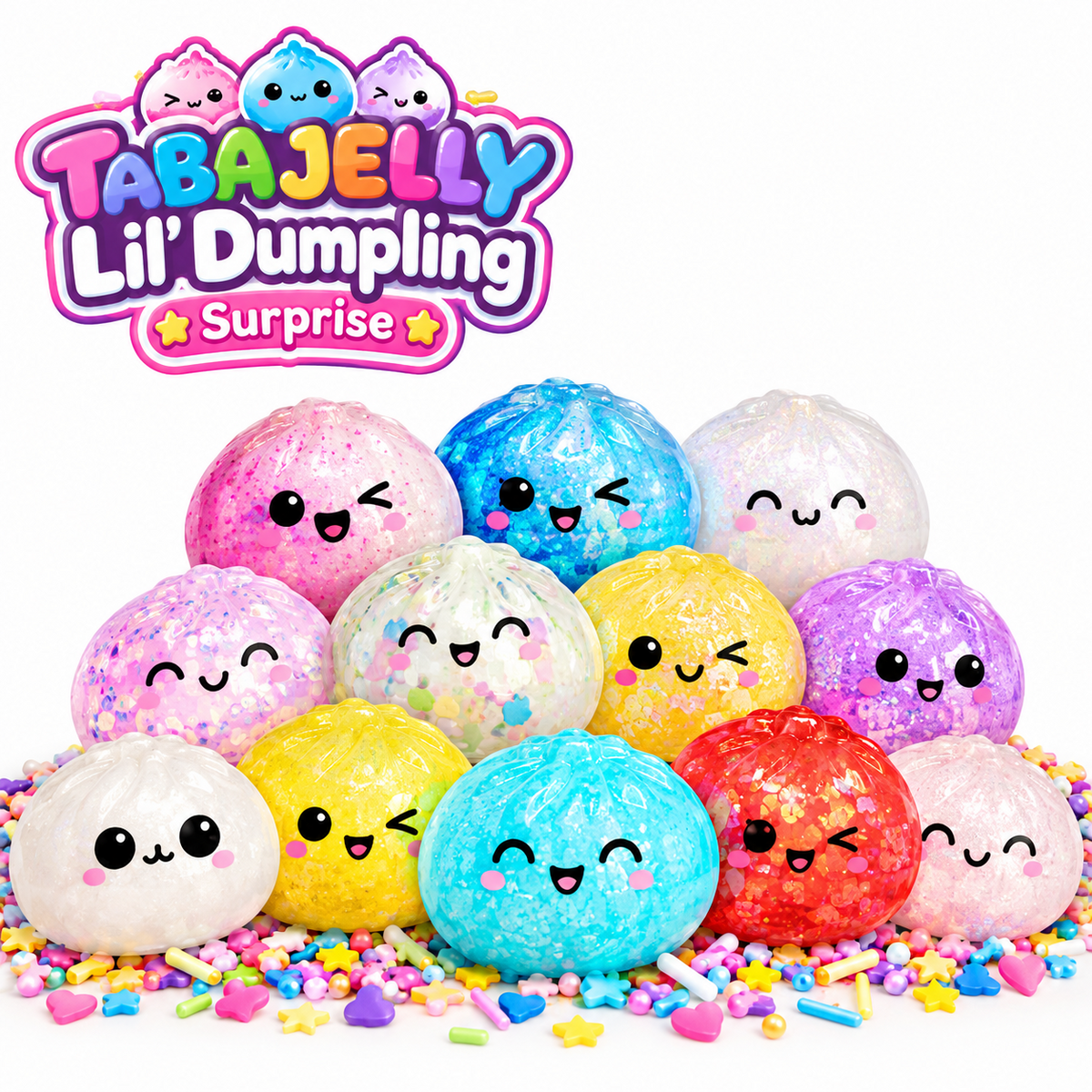 TabaJelly Lil' Dumpling Surprise mystery Taba squishy decorating kit