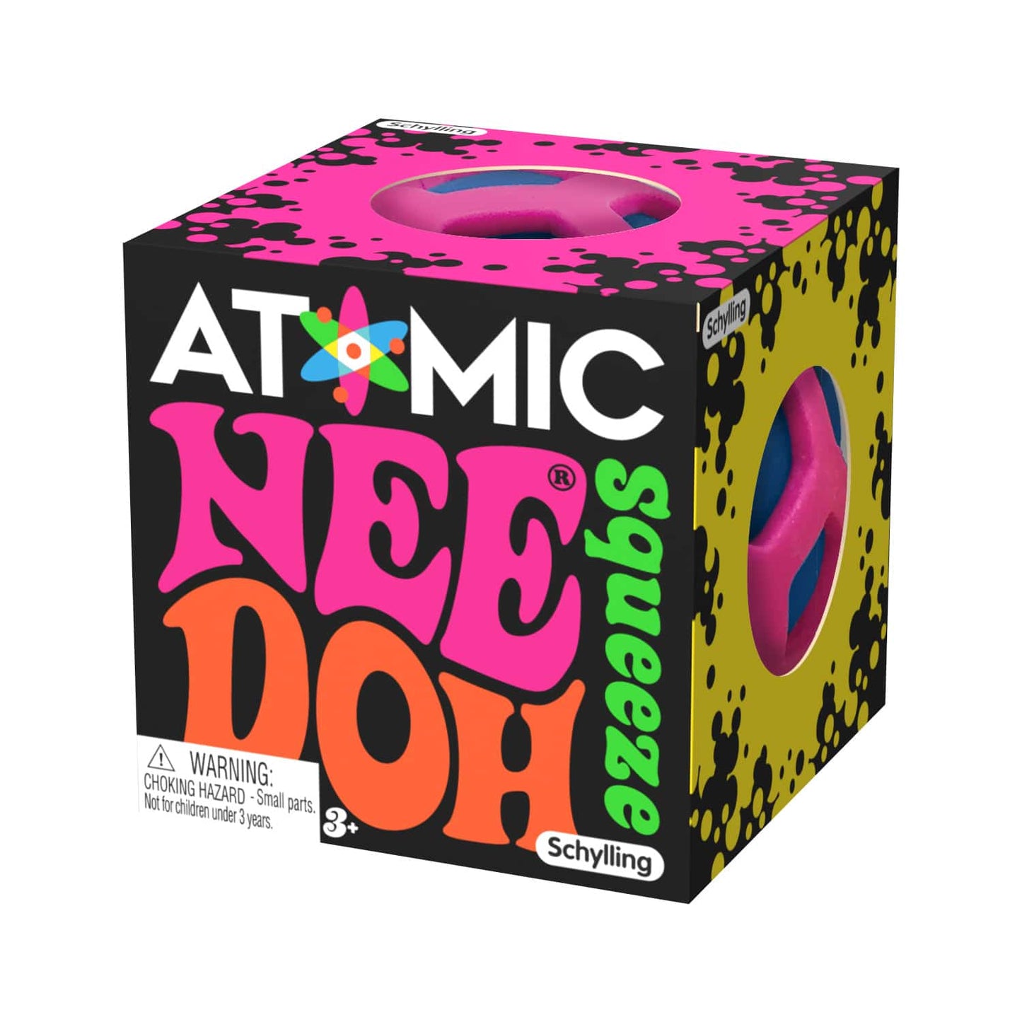Authentic Schylling Atomic NeeDoh – Growing Groovy Globs Sensory Squishy Stress Ball